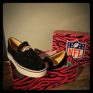 NFL Denver Broncos Slip On Sneakers